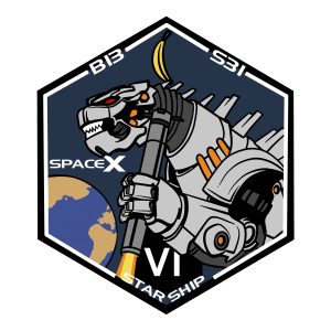 Patch Starship Flight Test 6
